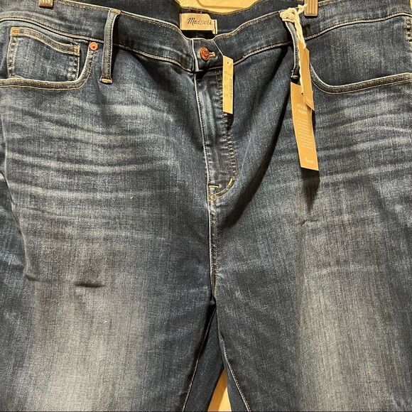 Madewell 10” High Rise Skinny Jeans 37 Plus Size - Picture 3 of 6